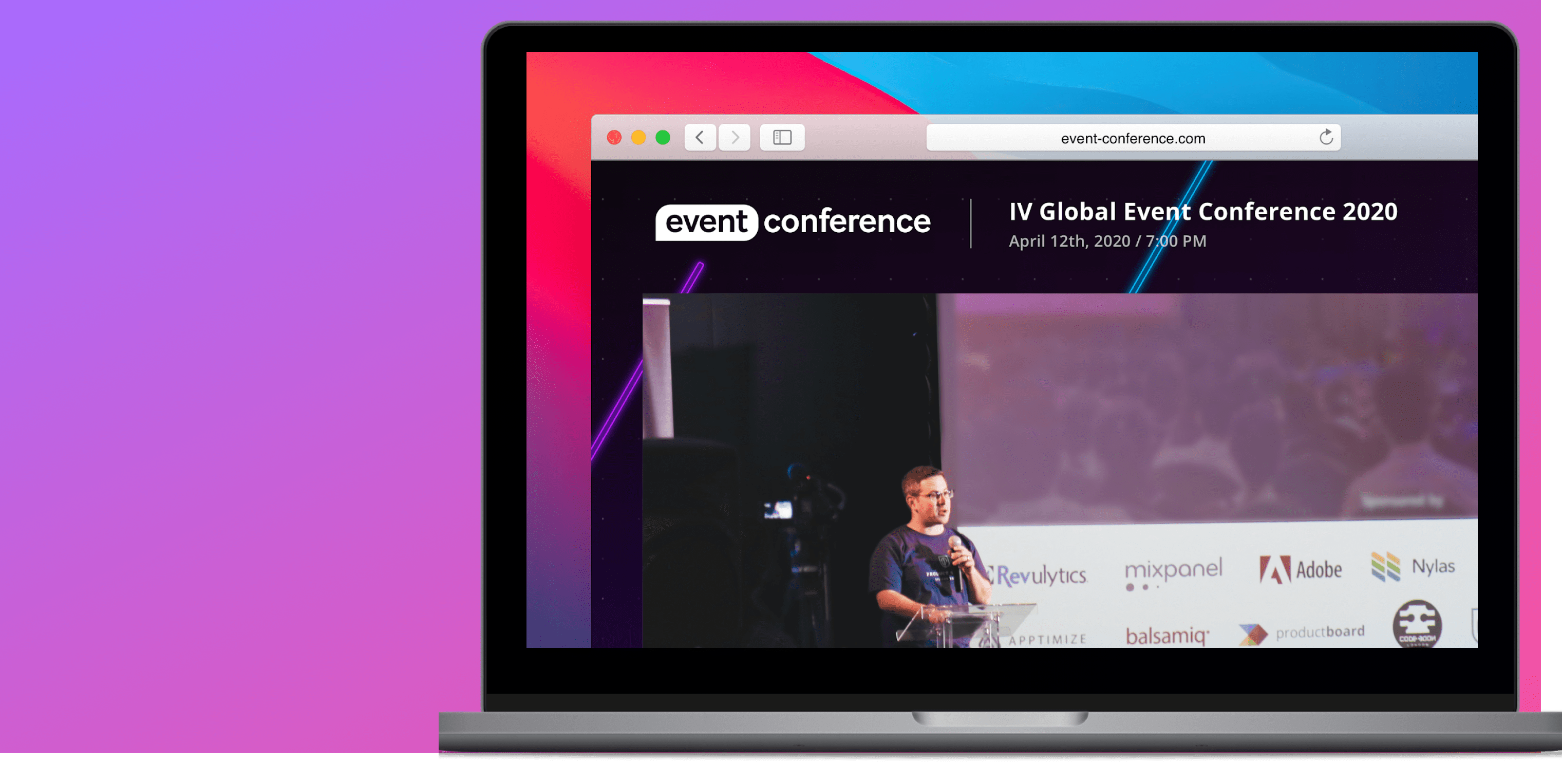 Live streams platform embedded into event websites, improved group chats, and other new features from the Eventicious platform