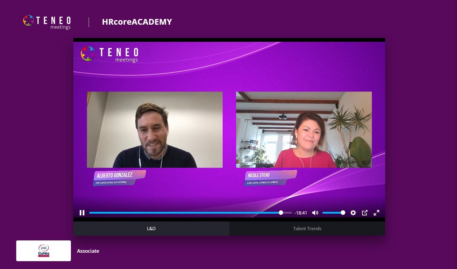 Interview. “It’s good to be shaken a little bit, taken out of your seat and forced to change” — Matt Cortez, Executive director of Teneo HR.